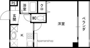 パレ ドゥ鶴見緑地【4階】の間取り