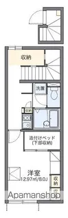 レオパレスカルミア住吉 B【206号室】の間取り