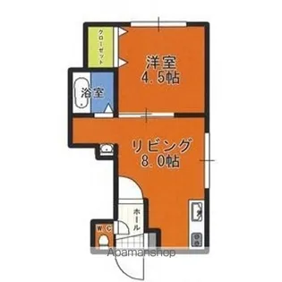グラシア5・6【101号室】の間取り