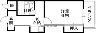 アンフィニィ西町【1階】の間取り