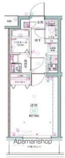 クレヴィスタ立石Ⅱ【4階】の間取り