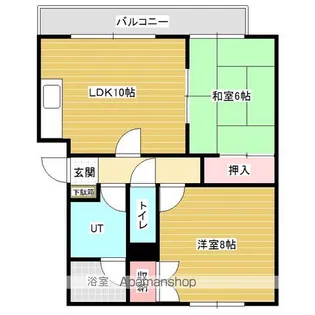 グランドール桂【3階】の間取り