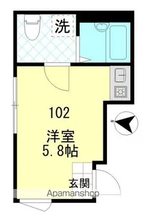東京都足立区東和5丁目【アパート】の間取り