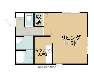 EAGLE美原【1階】の間取り