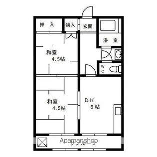 斎藤ビル【2階】の間取り