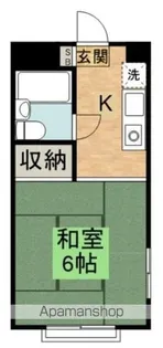 石井ハイツ【2階】の間取り