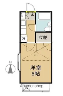 東京都三鷹市北野2丁目【アパート】の間取り