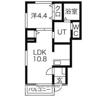 レリィ・マーレ【1階】の間取り