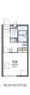 レオパレスサンモール Ⅰ【1階】の間取り
