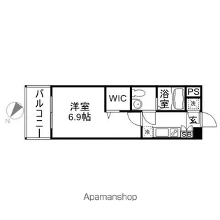 福岡県福岡市南区塩原2丁目【マンション】の間取り