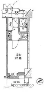 浅草スカイレジテル【9階】の間取り