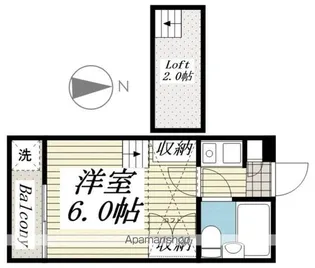ジュネパレス我孫子第05【1階】の間取り