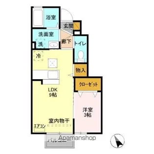 SPRING COURT(スプリング コート)【1階】の間取り