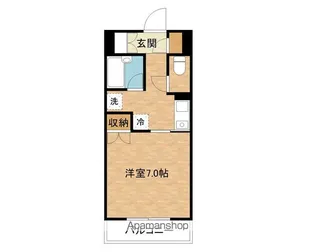 セジュールりんくう【303号室】の間取り