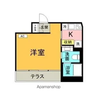 HARVEY RESIDENCE覚王山【6階】の間取り