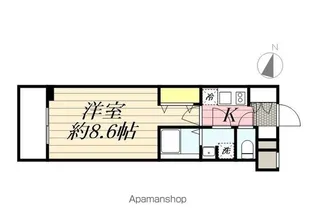 東京都杉並区和田2丁目【マンション】の間取り