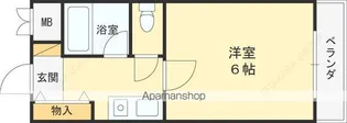 レジデンスSHⅢ【3階】の間取り