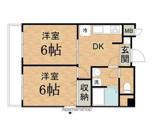 アーク聖蹟桜ヶ丘【301号室】の間取り