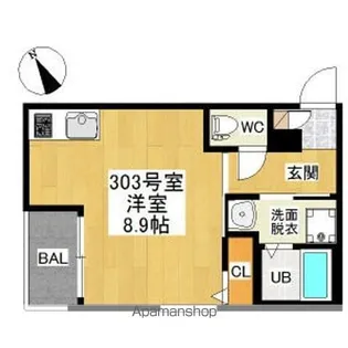 REGALEST 一社【303号室】の間取り