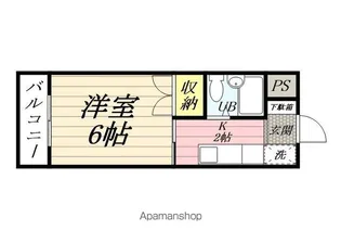 吉原ビル【301号室】の間取り