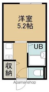 RICO RICH(リコリッチ)【205号室】の間取り