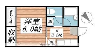 サマックスM【2階】の間取り