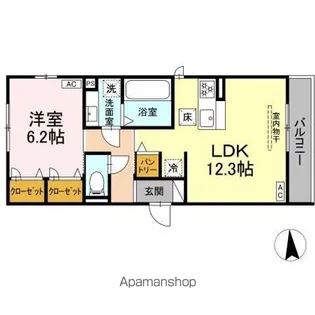 AMABILE【1階】の間取り