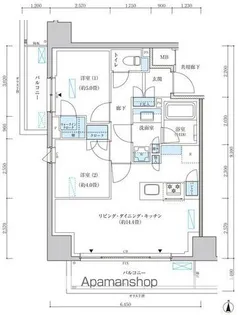 パークアクシス池袋イースト【8階】の間取り
