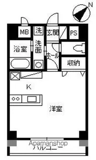 NEWPROSPERTOWN萬福【4階】の間取り