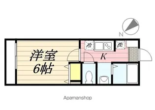 トコヴィラージュ作草部【2階】の間取り