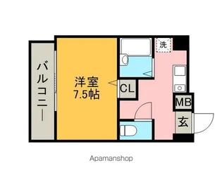 ANNEX・IZUMI【4階】の間取り