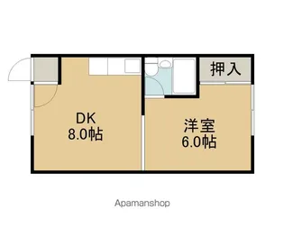 コーポサクライ【C号室】の間取り