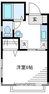 グランドール壱番館【106号室】の間取り