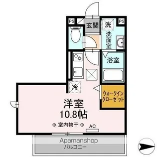 DーHILLS相生【1階】の間取り