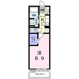 シャングリ・ラ【1階】の間取り