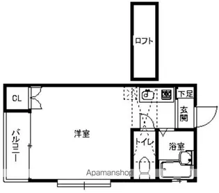 ブレインズ室見サード【201号室号室】の間取り