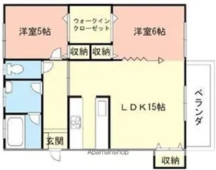 SUD VIENTO.M【2階】の間取り