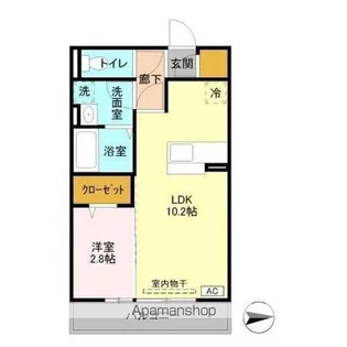 グランドゥール三笠山【3階】の間取り