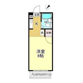 プリムローズヒルⅡ【105号室】の間取り