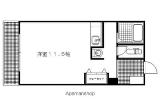 明治館岡崎【306号室】の間取り