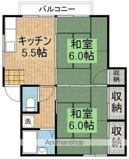 コーポウィング1号棟【101号室】の間取り
