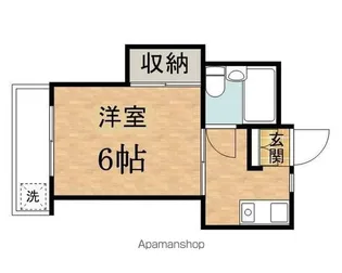 サンパークビル【302号室】の間取り