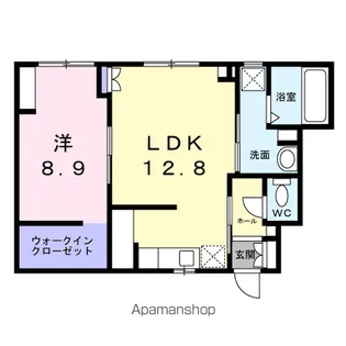 アリビオ【1階】の間取り