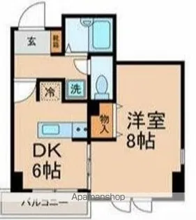 カームハウス【3階】の間取り