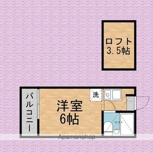 エスカ大和田【2階】の間取り