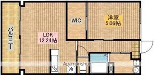 PIVOTマンション広沢【4階】の間取り