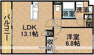 フォルテシモ【1階】の間取り