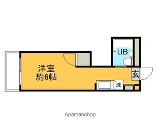 スカイコートたまプラーザ【408号室】の間取り