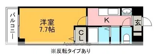 WILLDO勝川【8階】の間取り