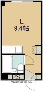 ヴィラシティシュウワ【503号室】の間取り